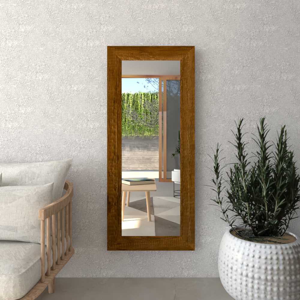 Espejo Marsala Rectangular 60 cm x 140 cm Plateado - Espejos Decorativos | Bylmo