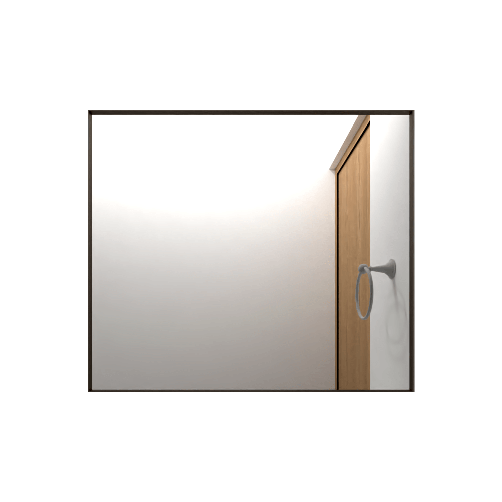 Espejo de Baño Onix Plateado 65x75cm Rectangular - Espejos Decorativos | Bylmo