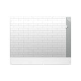 Espejo de Baño Palermo Plateado 90x70cm Rectangular y con Iluminiación Led Touch - Espejos Decorativos | Bylmo
