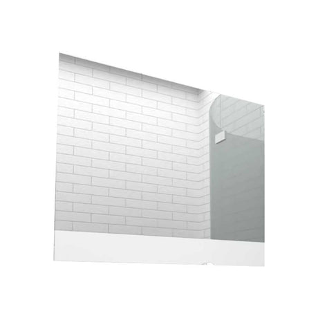 Espejo de Baño Palermo Plateado 90x70cm Rectangular y con Iluminiación Led - Espejos Decorativos | Bylmo