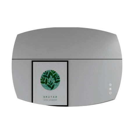 Espejo de Baño Led Touch Retro Plateado 70x50cm Rectangular - Espejos Decorativos | Bylmo