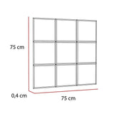 Set x 9 Espejos Vega Cuadrado 75 cm - Espejos Decorativos | Bylmo