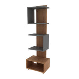Biblioteca Dolly Almendra y Gris 45 cm - Bibliotecas | Bylmo