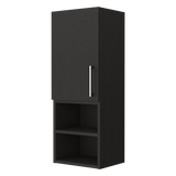 Gabinete de Baño Madrid Wengue 30x80cm Rectangular sin Espejo y con Dos Entrepaños - Gabinetes | Bylmo