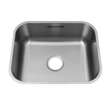 Lavaplatos de Submontar Challenger Acero 53.5x43cm Cuadrada Sencillo - Muebles Inferiores | Bylmo