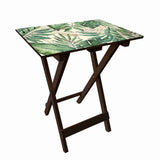 Mesa Auxiliar Helechos Cafe 50 cm Plegable - Mesas Auxiliares | Bylmo