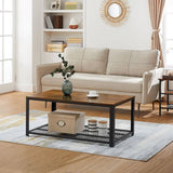 Mesa de Centro SIN COLOR 106x45cm Rectangular y con Compartimientos - Mesas de Centro | Bylmo
