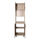 Mueble Microondas Pelica Dark 60 cm con Cuatro Puertas - Cocinas | Bylmo