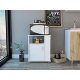 Módulo Para Microondas Kat Blanco 60 cm con Entrepaños - Alacenas y Muebles Microondas | Bylmo