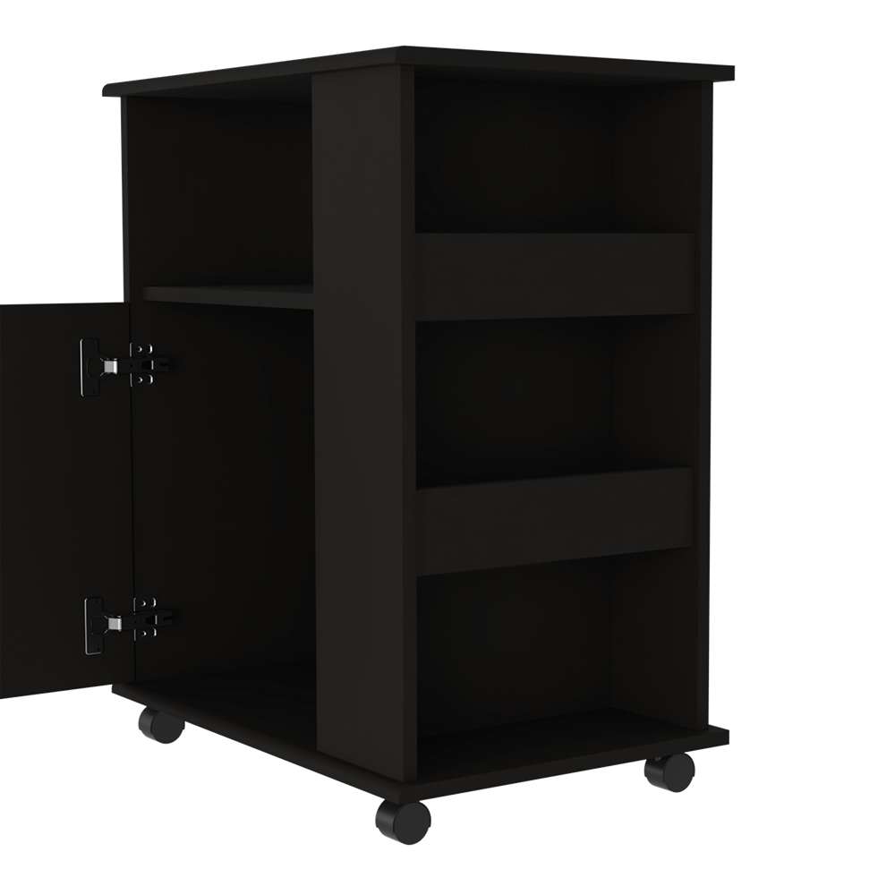 Módulo Para Microondas Kat Wengue 60 cm con Entrepaños - Alacenas y Muebles Microondas | Bylmo
