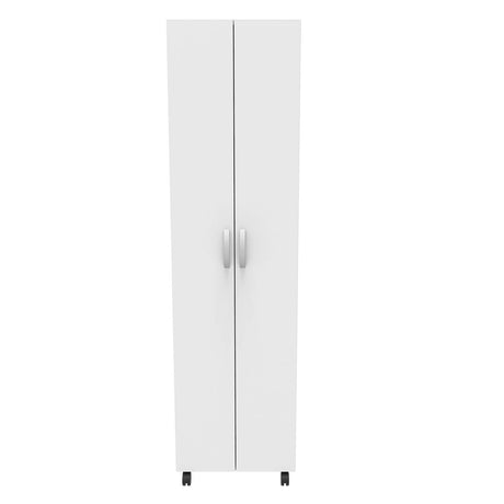 Mueble Alicante Blanco Poro 60x169cm con Dos Puertas - Muebles Organizadores | Bylmo