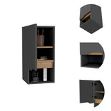 Mueble para Baño Laurent Plomo 30 cm con Puerta - Muebles para Baño | Bylmo