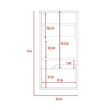 Mueble para Baño Laurent Plomo 30 cm con Puerta - Muebles para Baño | Bylmo