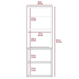 Gabinete de Baño Rectangular Mila Ceniza 30x30cm sin Espejo y con Una Puerta - Muebles para Baño | Bylmo