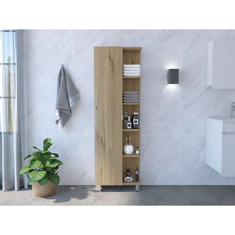 Mueble Esquinero Urano Duna 50x50cm sin Cajones y con Nueve Compartimientos - Muebles para Baño | Bylmo