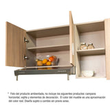 Mueble Superior con Cinco Puertas Egat Amber 180 cm - Muebles Superiores | Bylmo