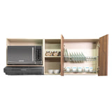 Mueble Superior con Dos Puertas Salt Dark 150 cm - Cocinas | Bylmo