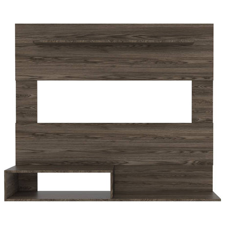 Panel de TV Beijint Coñac 140x120cm Para TV Hasta 55 Pulgadas sin Cajones - Muebles para TV | Bylmo