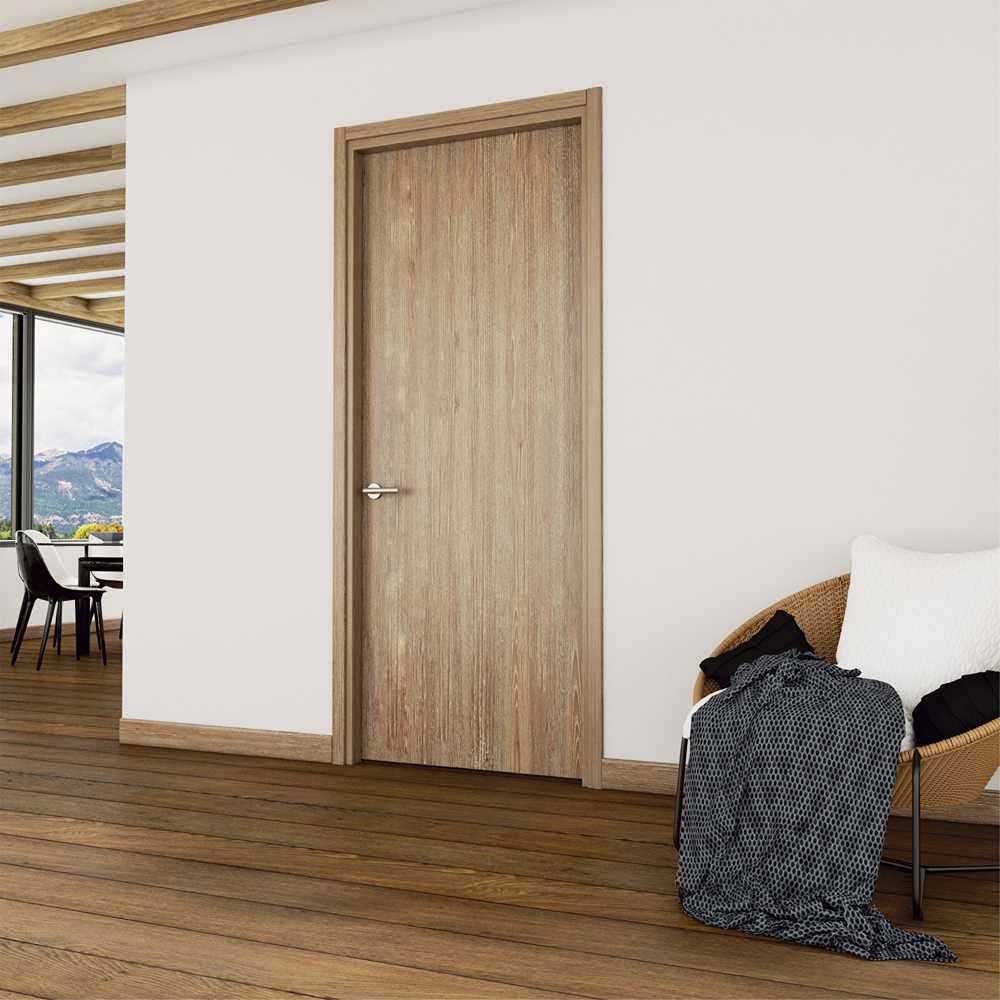 Puerta Miel 95x235cm con Acabado Melaminado para Interiores - Puertas | Bylmo