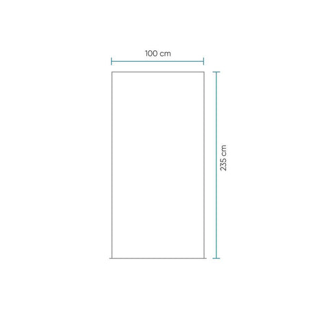 Puerta Niebla 100x235cm con Acabado Melaminado para Interiores - Puertas | Bylmo