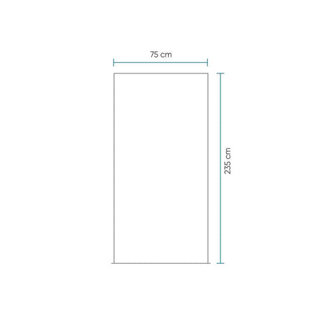 Puerta Niebla 75x235cm con Acabado Melaminado para Interiores - Puertas | Bylmo
