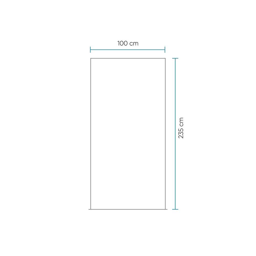 Puerta Chantilli 100x235cm con Acabado Melaminado para Interiores - Puertas | Bylmo