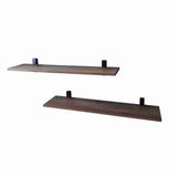 Repisa x2 Dado Caramelo 80 cm - Repisas y Percheros | Bylmo