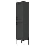 Mueble Auxiliar Plomo 45 cm con Dos Puertas - Gabinetes | Bylmo