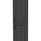 Mueble Auxiliar Plomo 45 cm con Dos Puertas - Gabinetes | Bylmo