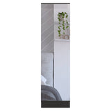 Zapatero Leto Wengue 47x170cm Vertical de Cinco Niveles para Diez pares de Zapatos - Closets | Bylmo