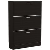 Zapatero Z 94 Wengue 94x94cm Vertical de Tres Niveles para Nueve pares de Zapatos - Zapateros | Bylmo